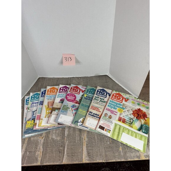 Other - HGTV Magazine 9 Issues  Bundle 2025 #313